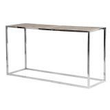 Modern Parquetry Console Table